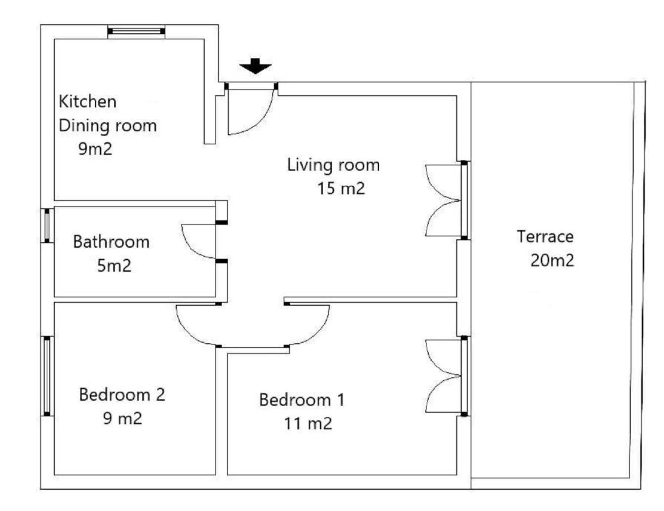 Apartman Blue Pula, New, Family Friendly, Comfortable, Free Parking And Wifi